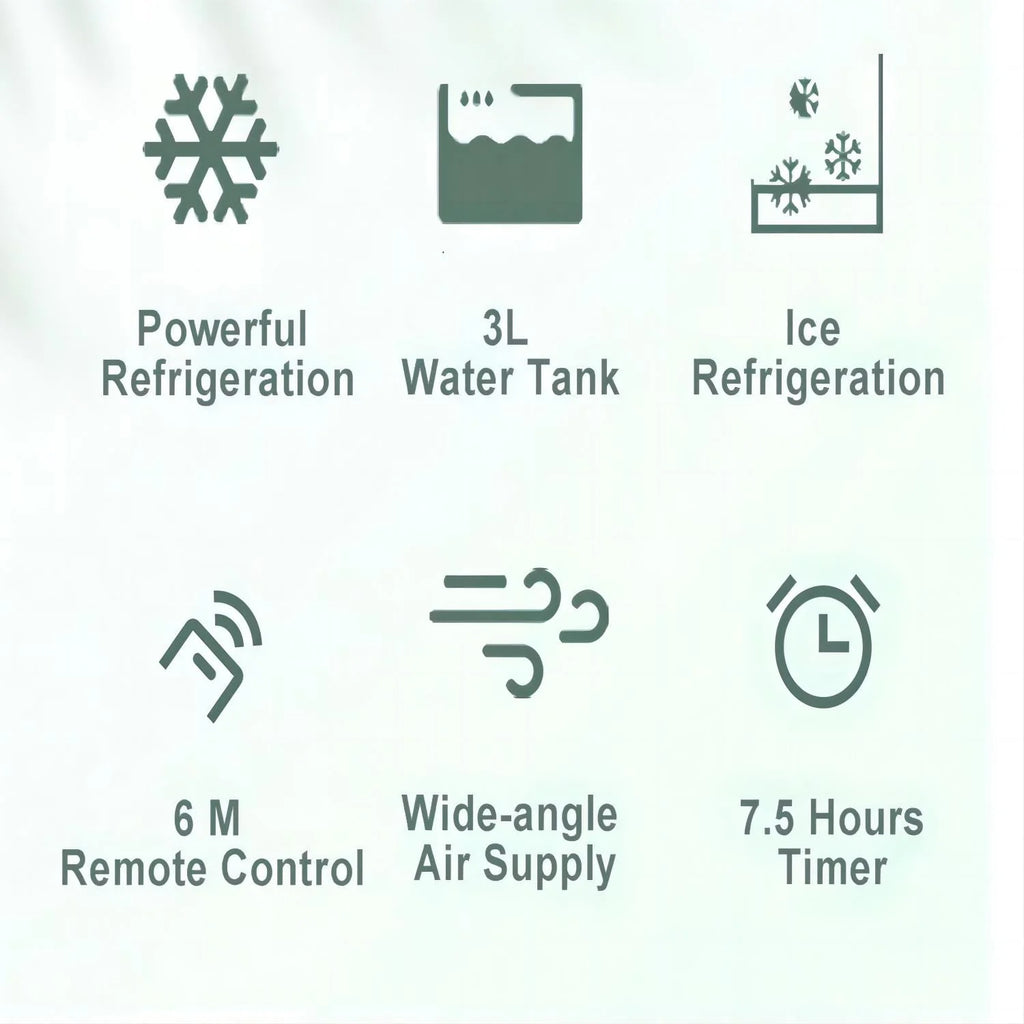 Evaporative Air Cooler Fan with Remote Control U245
