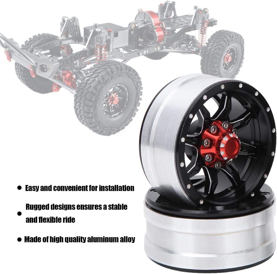1:10 Scale 1.9inch Aluminium Alloy RC Wheel Hubs 4Pcs I709