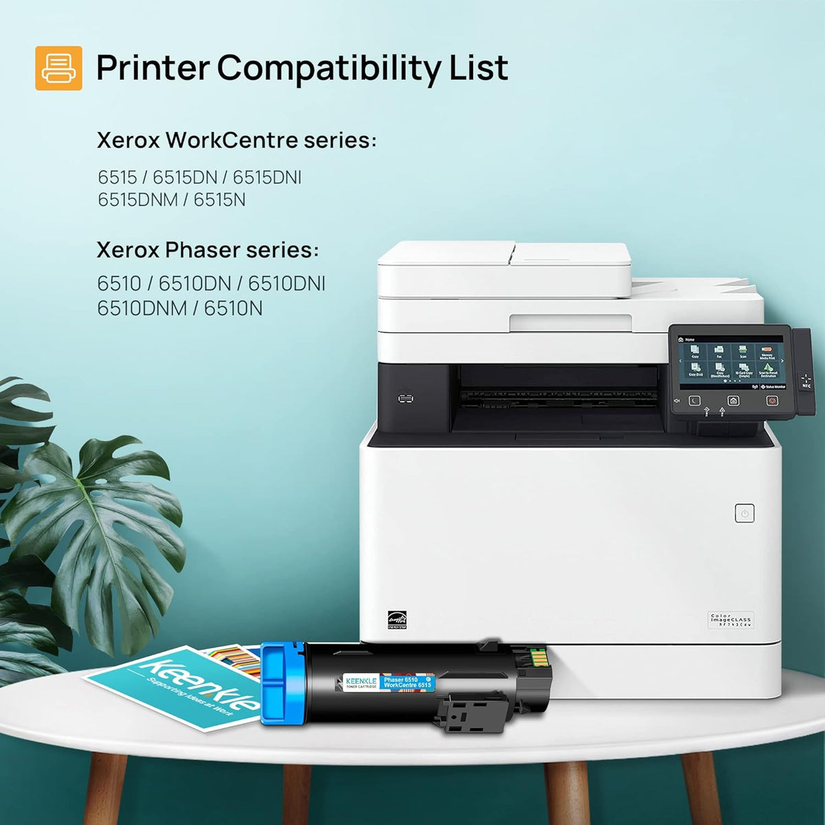 Compatible Toner Cartridge Replacement 2 Black 1 Cyan 1 Magenta 1 Yellow J981391