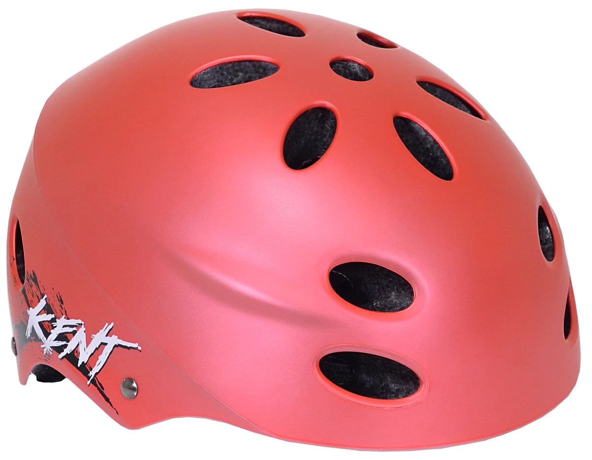 18 Boy's BMX Bicycle with Helmet, Red B90076