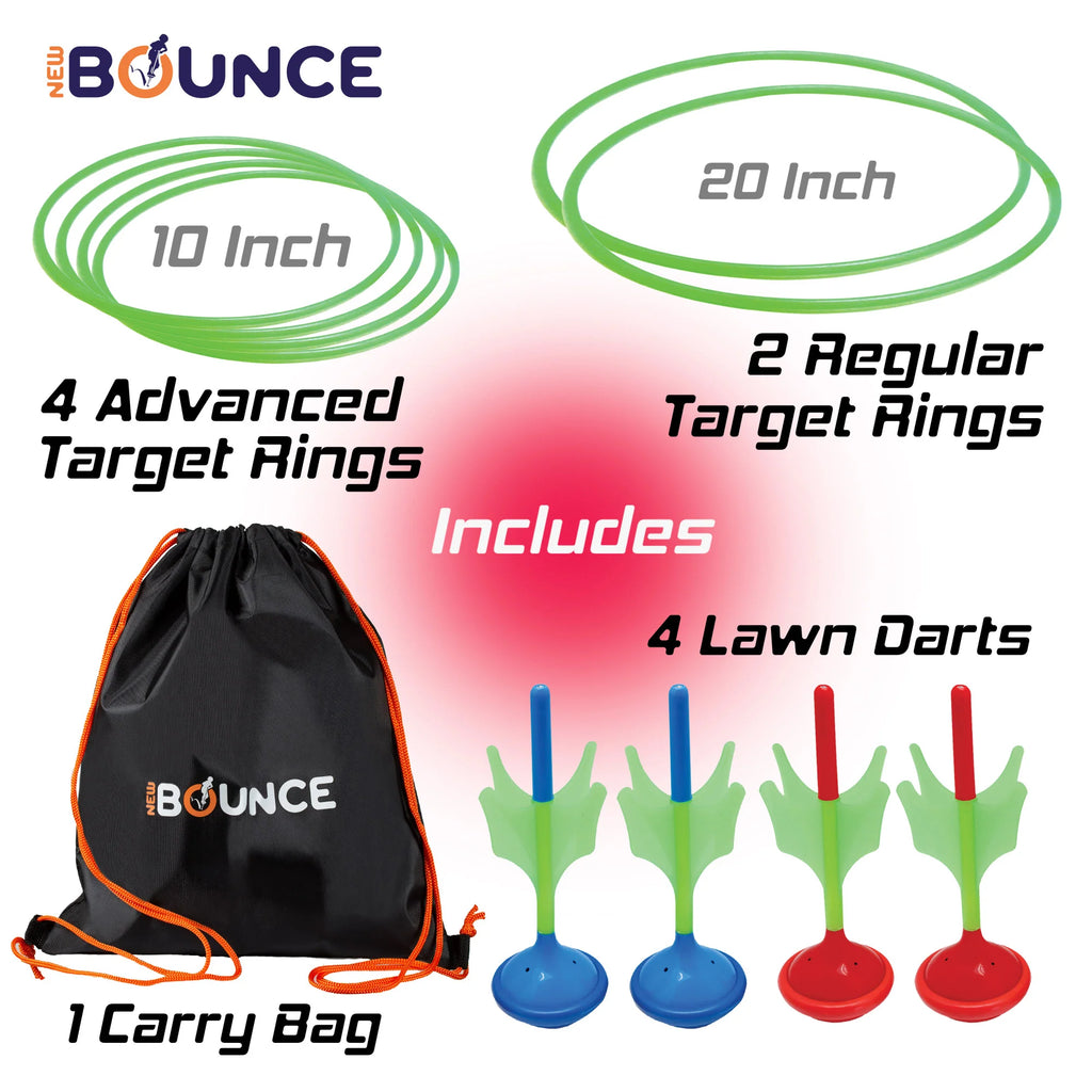 Glow in The Dark Soft Tip Lawn Dart Set C836