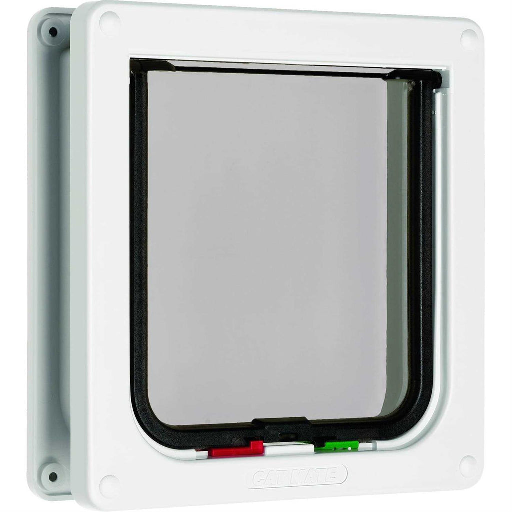 4 Way Locking Cat Flap with Door Liner E135107