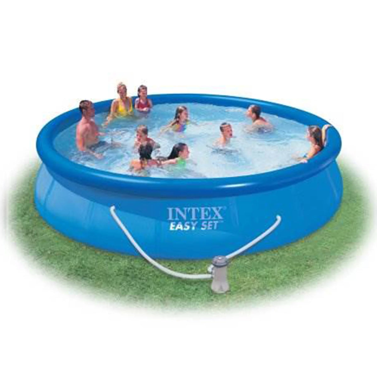 15' x 33 Above Ground Swimming Pool with Filter Pump N3614
