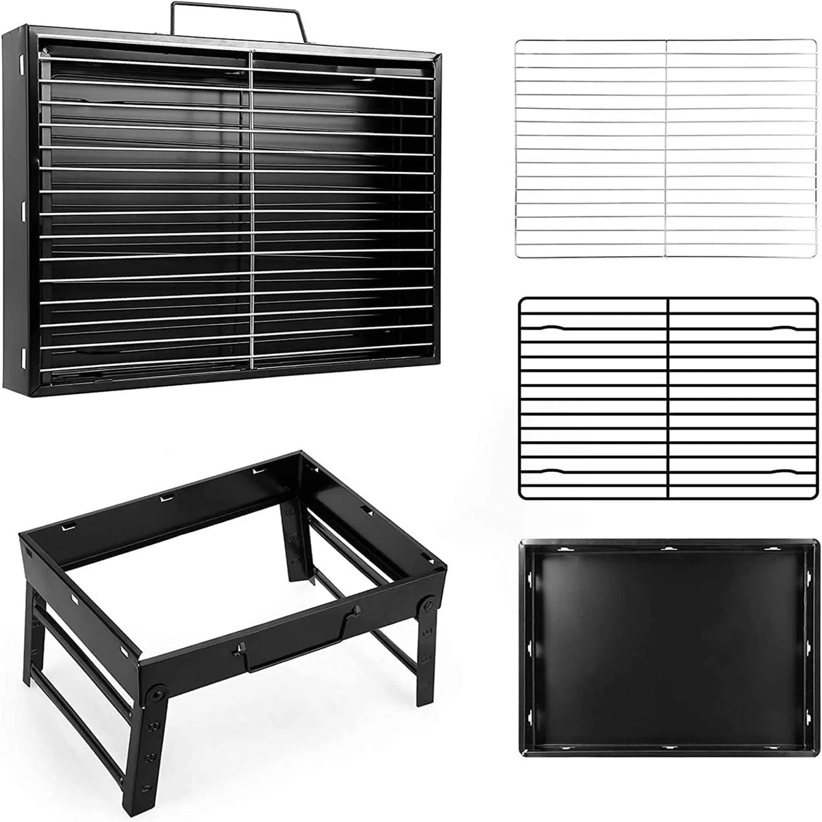 Charcoal Portable Folding BBQ Grill H858
