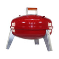 Portable Steel Charcoal Grill Black K766840