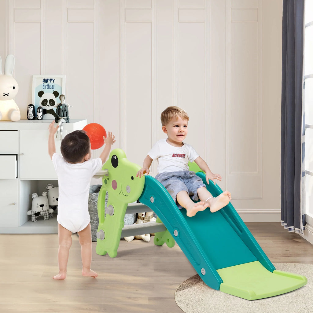 Kids Slide with Basketball Hoop & Ball E9315