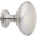 Satin Nickel Round Cabinet Knob 45 Pack W52805