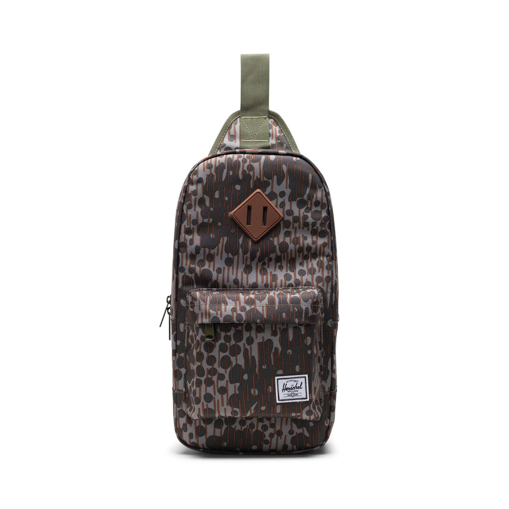 Green Camo Shoulder Bag S1345