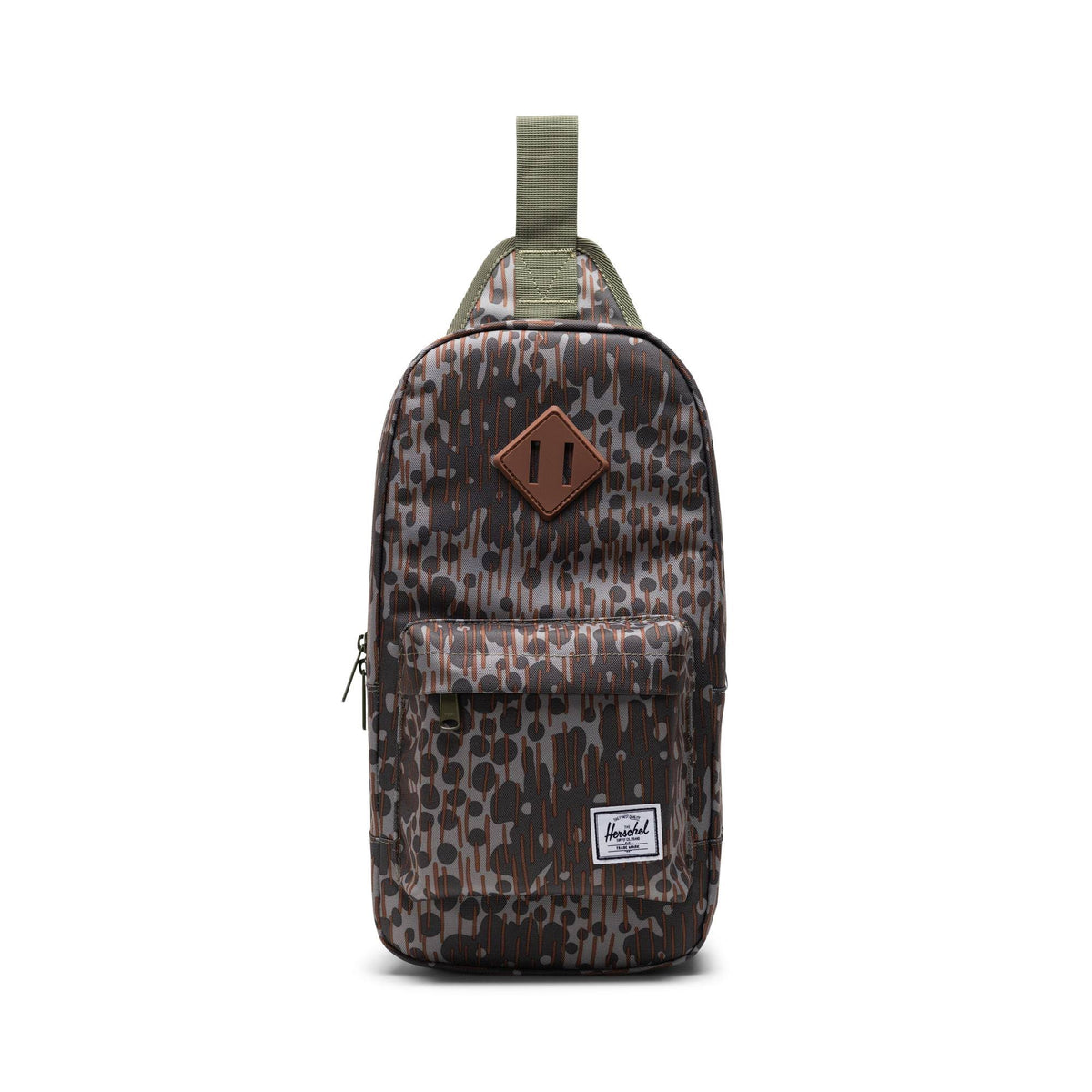 Green Camo Shoulder Bag S1345