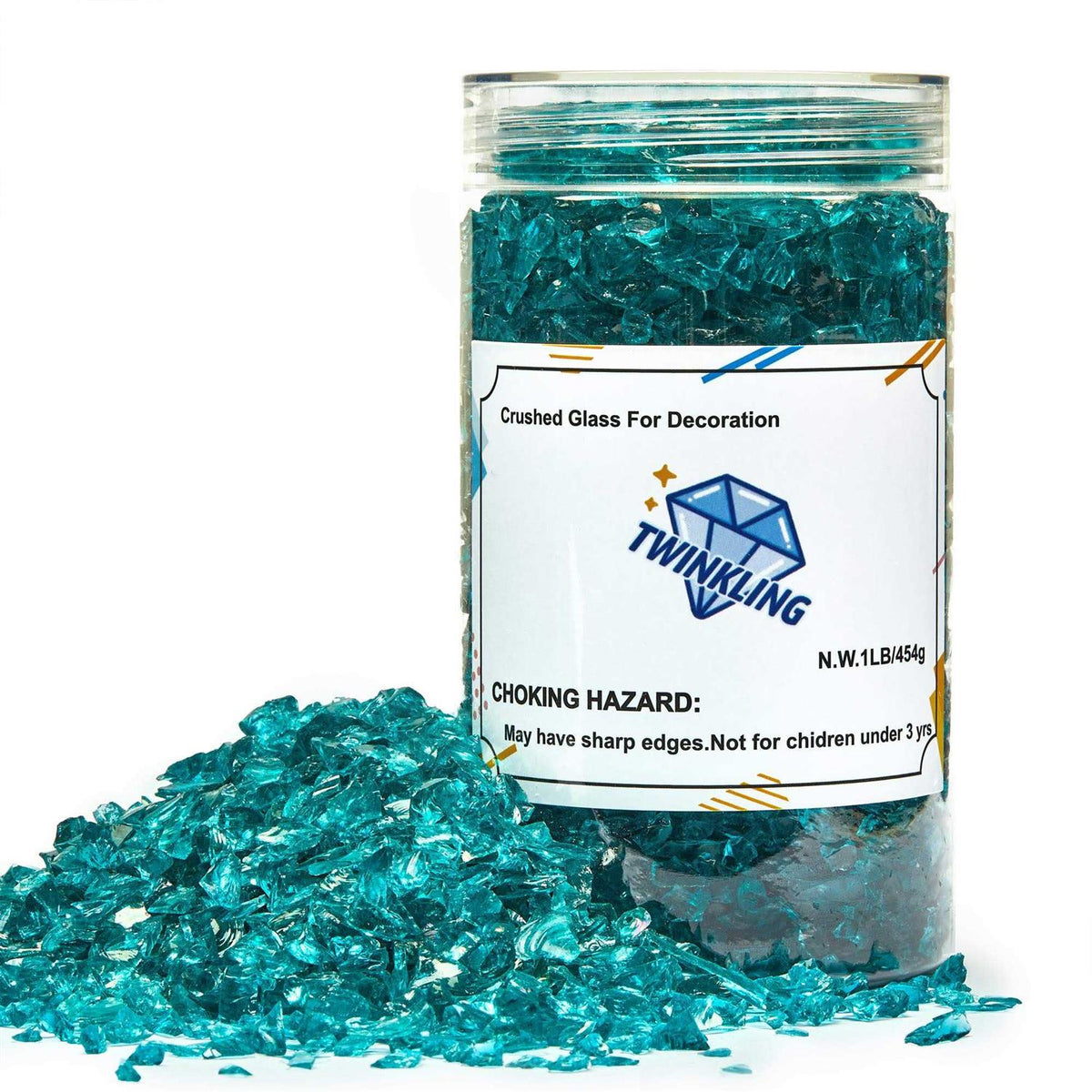High Luster Fire Glass Gravel Stone L285887