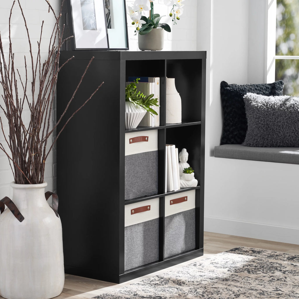 6-Cube Storage Organizer Textured White R897053