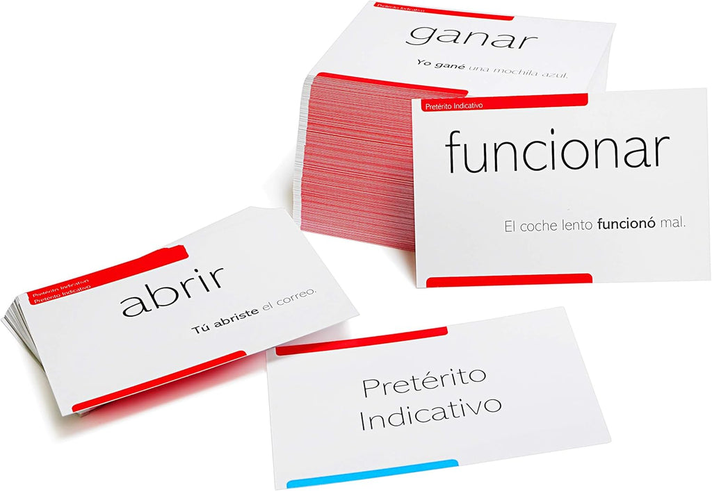 Spanish Conjugation Flash Cards R896940