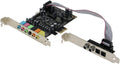 PCIe 7.1 Channel Sound Card with SPDIF Bracket J868212
