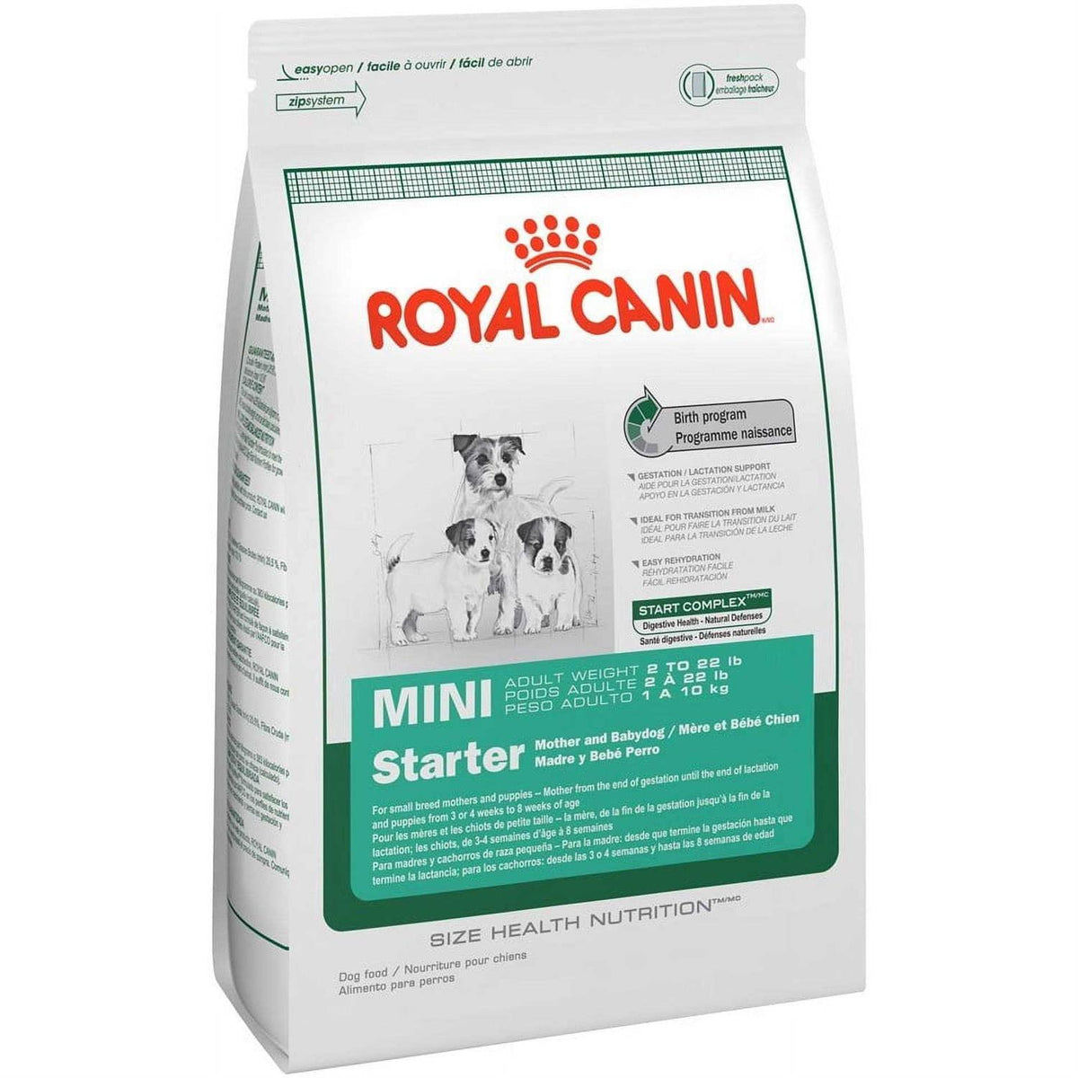 Small Starter Dry Dog Food U57736