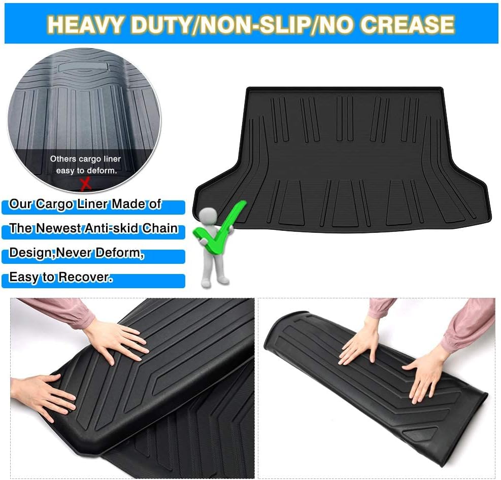 Custom Fit Cargo Mat for Honda HRV 2016-2022 Black E1636