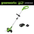 24V 12 inch Cordless String Trimmer/Edger with 2.0 Ah Battery and Charger G743289
