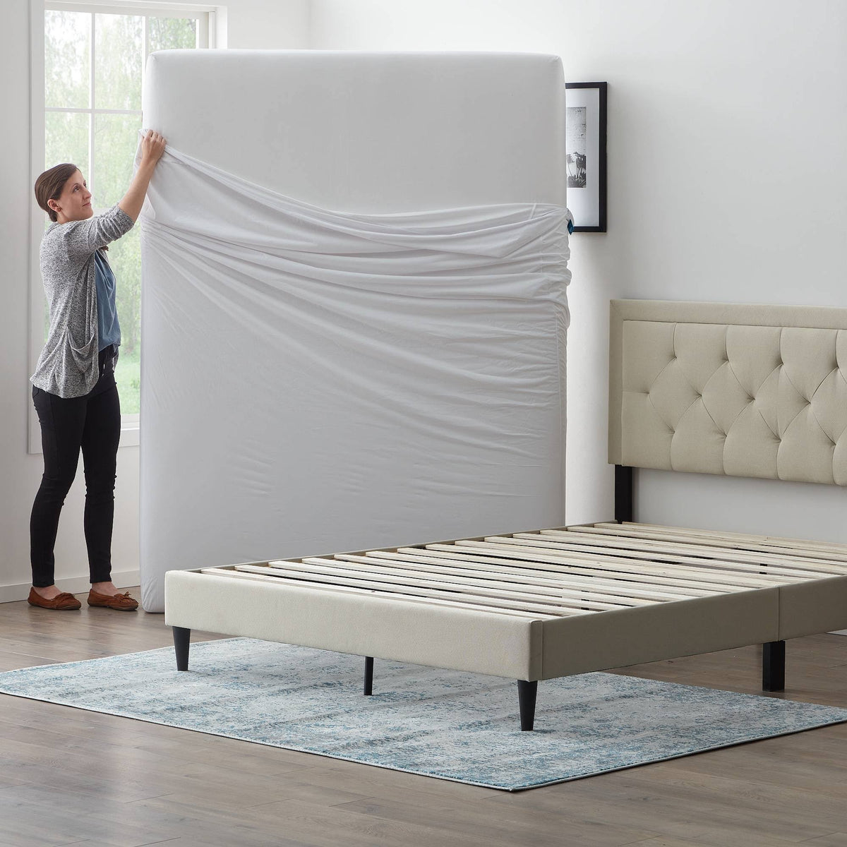 Queen Mattress Protector L653