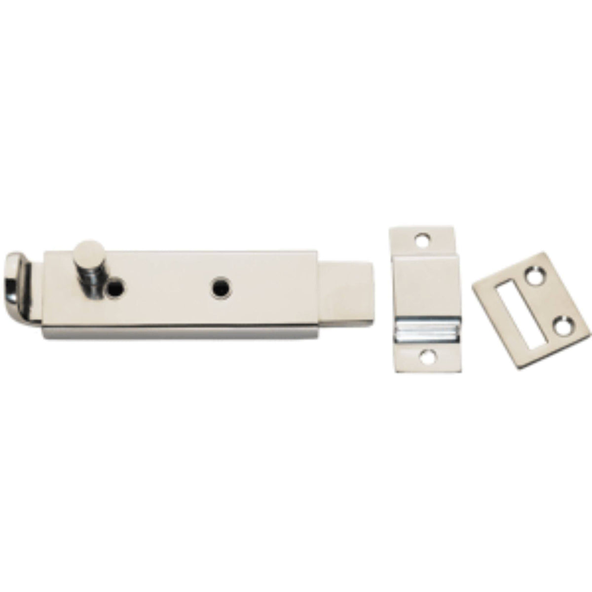 Spring Loaded Slide Bolt Latch 316 Stainless Steel S672