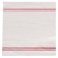 Red & White 15.5x15.5 inch Dinner Napkin Z836765