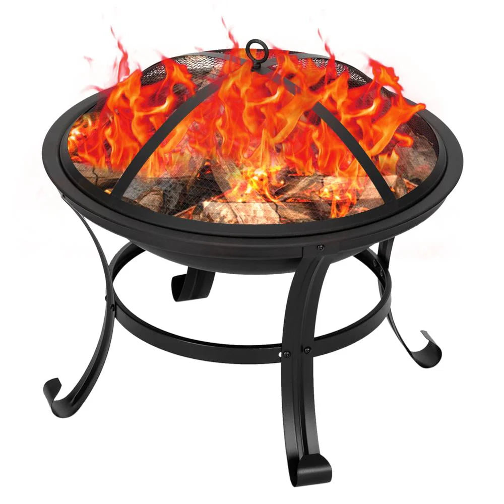 32 Wood Burning Square Fire Pit N78004