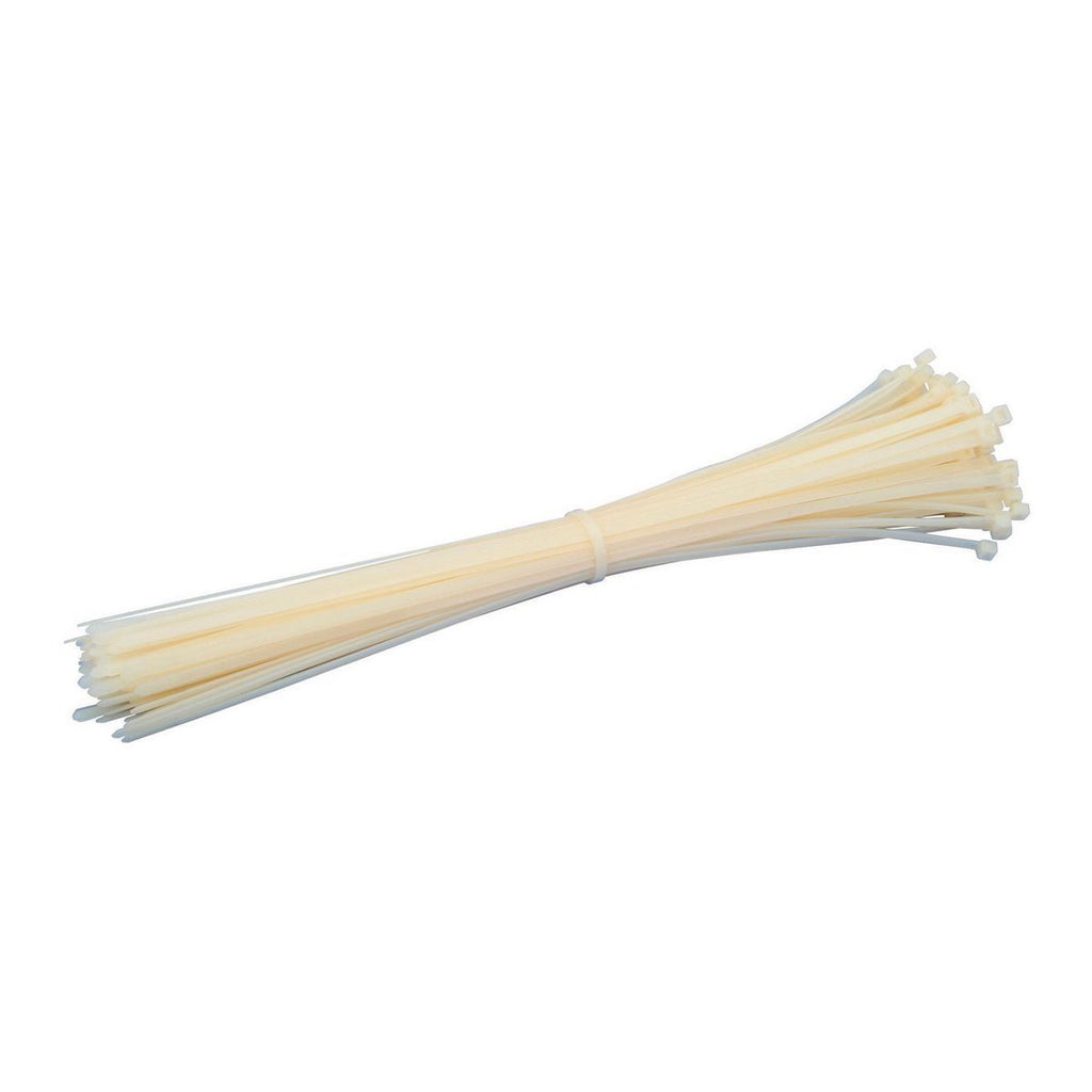 White 15 in. Cable Ties 100-Pack N4226