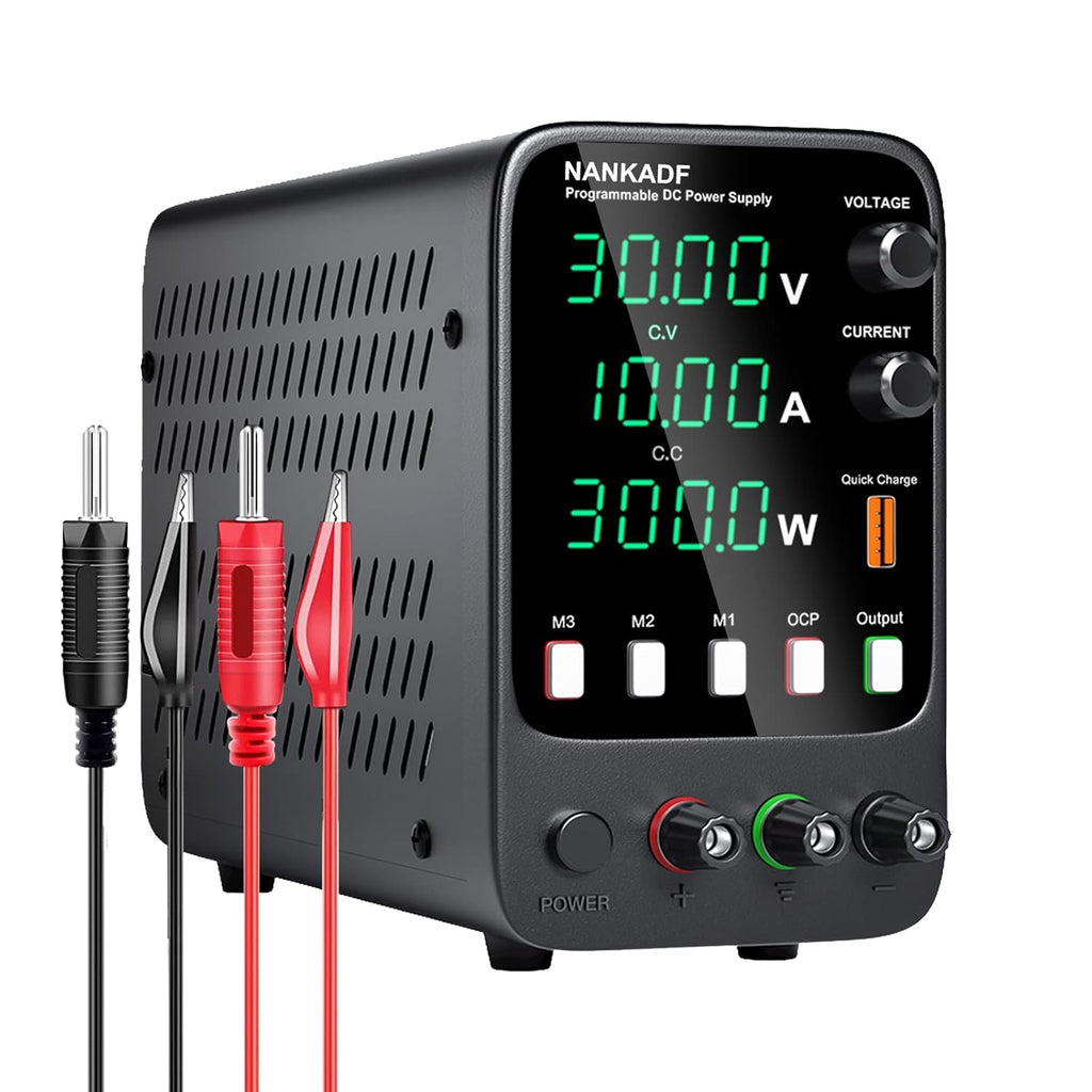 Variable 30V 5A Bench Power Supply with 4-Digits LED Display R58122