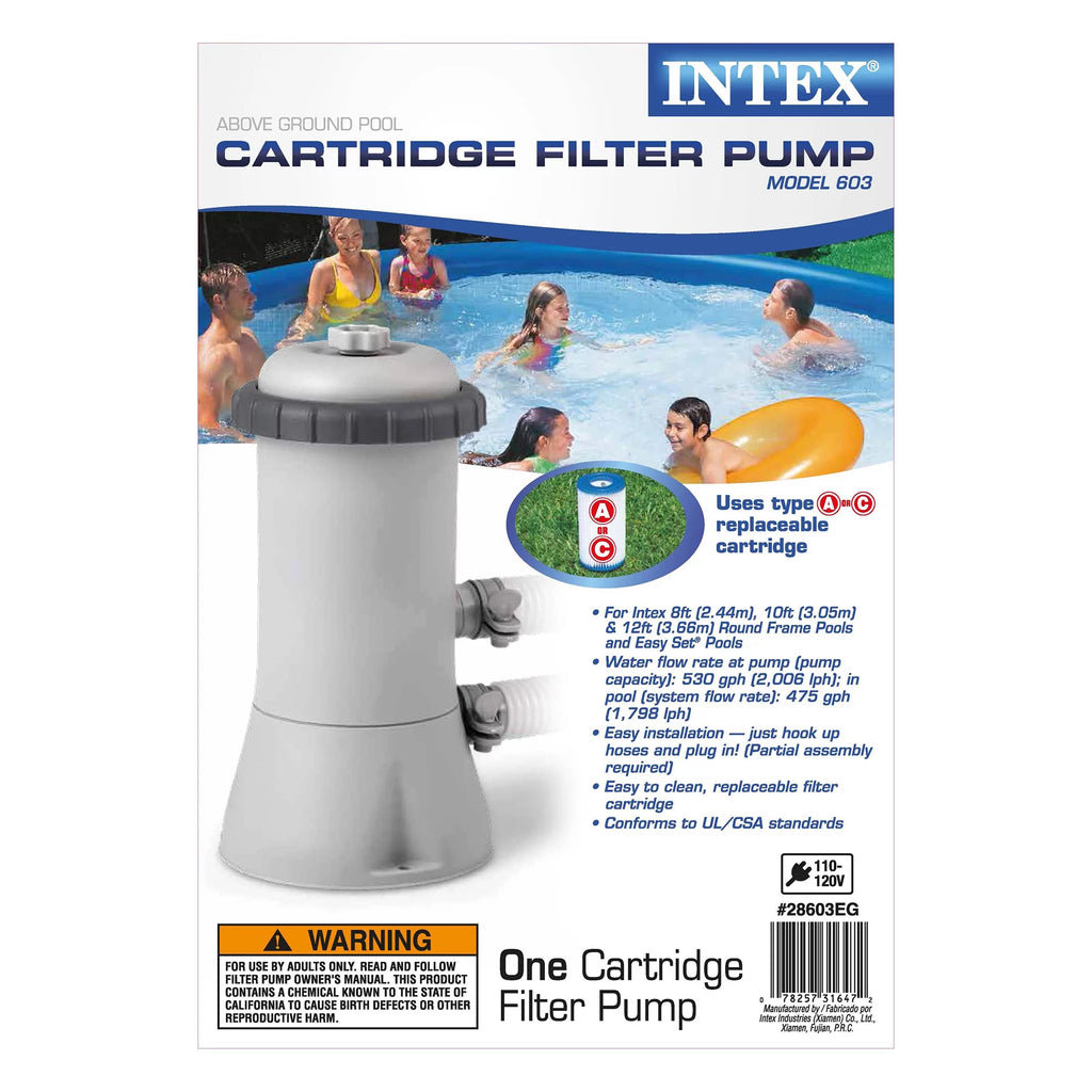 15' x 33 Above Ground Swimming Pool with Filter Pump N3614