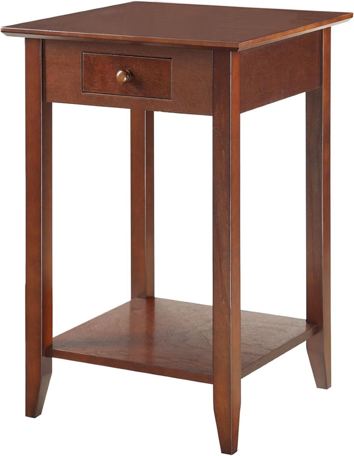 End Table with Drawer and Shelf Q66096