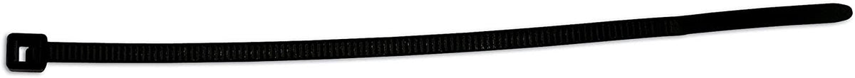 Black Cable Tie 300mm x 7.6mm 100pc N729