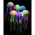 6 Pcs Glowing Jellyfish Aquarium Ornament H215495