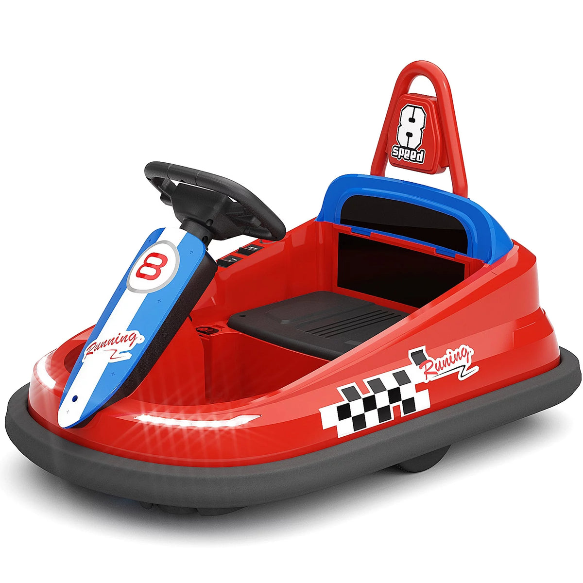 6V Electric Ride on Bumper Car for Kids, Pink D26016