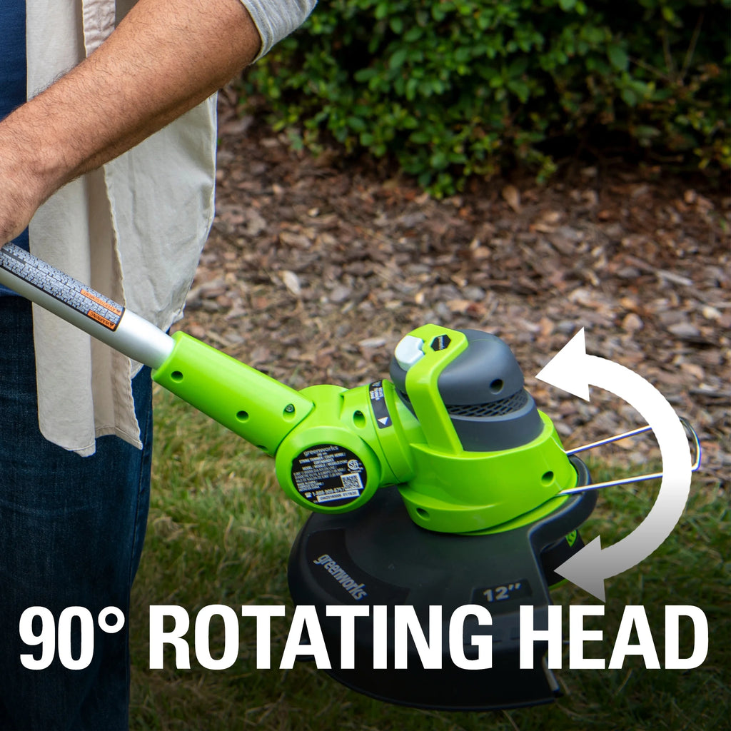 24V 12 inch Cordless String Trimmer/Edger with 2.0 Ah Battery and Charger G743289