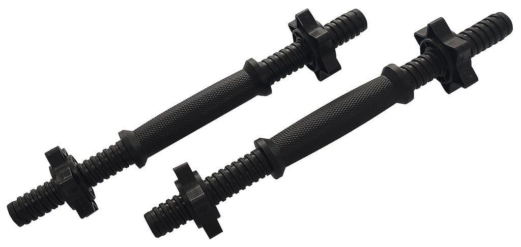 Black Adjustable Vinyl Dumbbell Set 40 Lbs L4541
