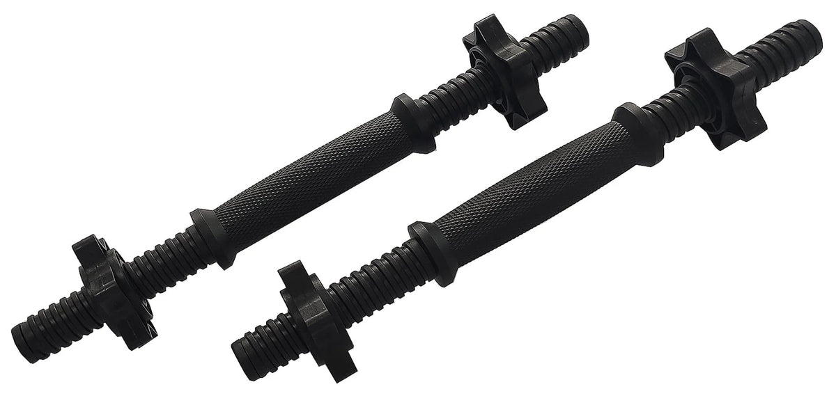 Black Adjustable Vinyl Dumbbell Set 40 Lbs L4541