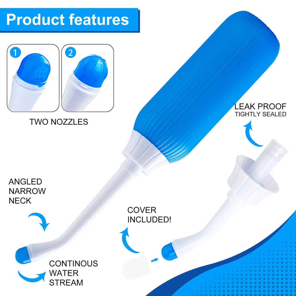 2 Pack Portable Travel Bidet Bottle with Travel Bag J52512