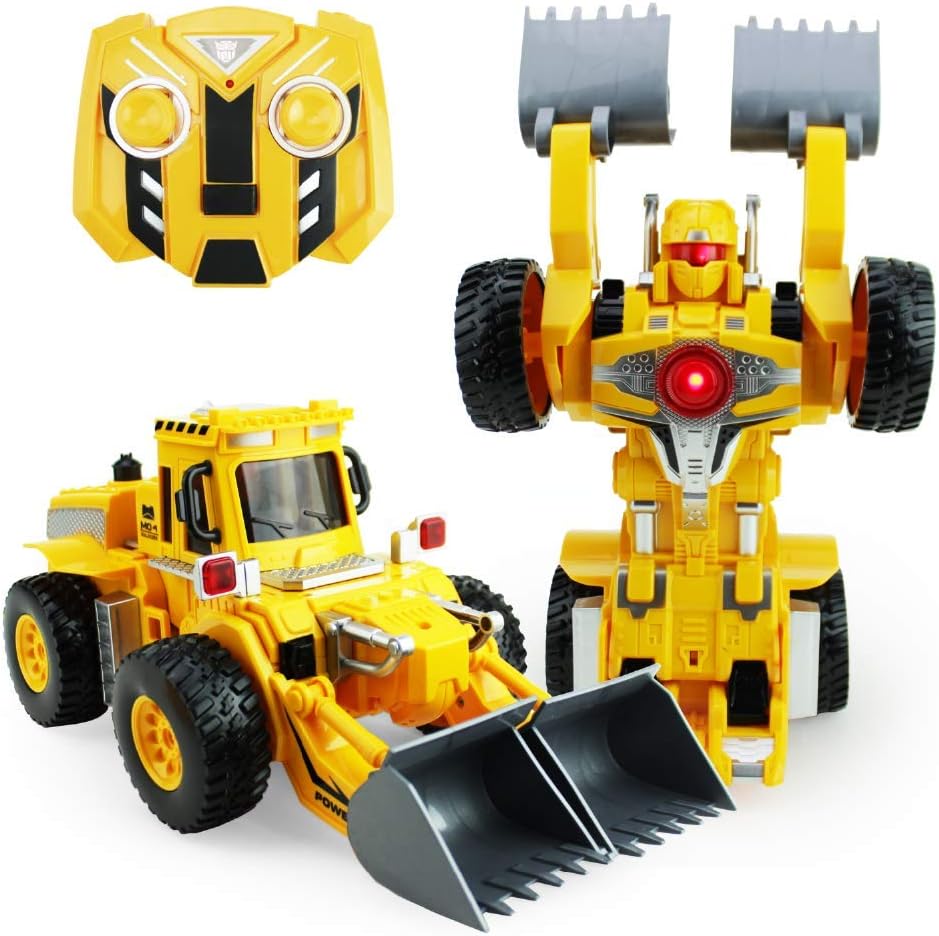 Remote Control Robot Bulldozer Toy Truck R35932