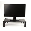 Extra Wide Height Adjustable Monitor Stand Riser Black O345