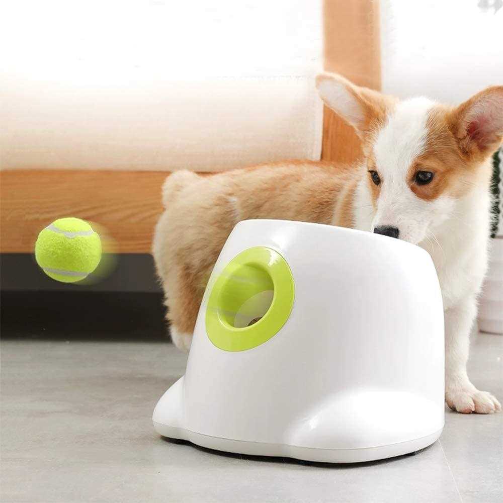 Automatic Ball Launcher for Dogs with 3 Tennis Balls L8528
