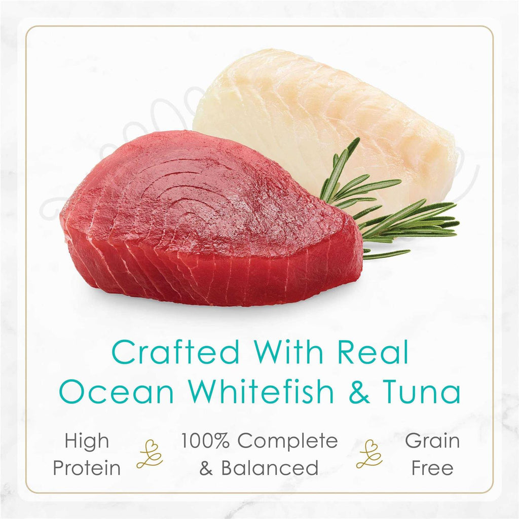 Ocean Whitefish & Tuna Pate Wet Cat Food W826847