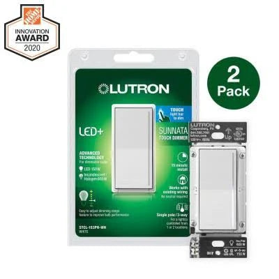 White Touch Dimmer (2-Pack) U382975