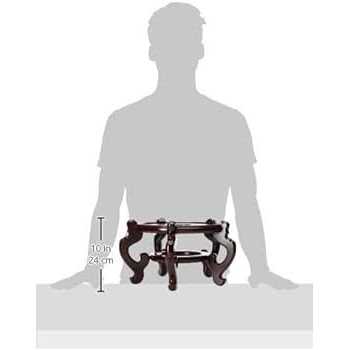 Rosewood Fishbowl Stand B81062
