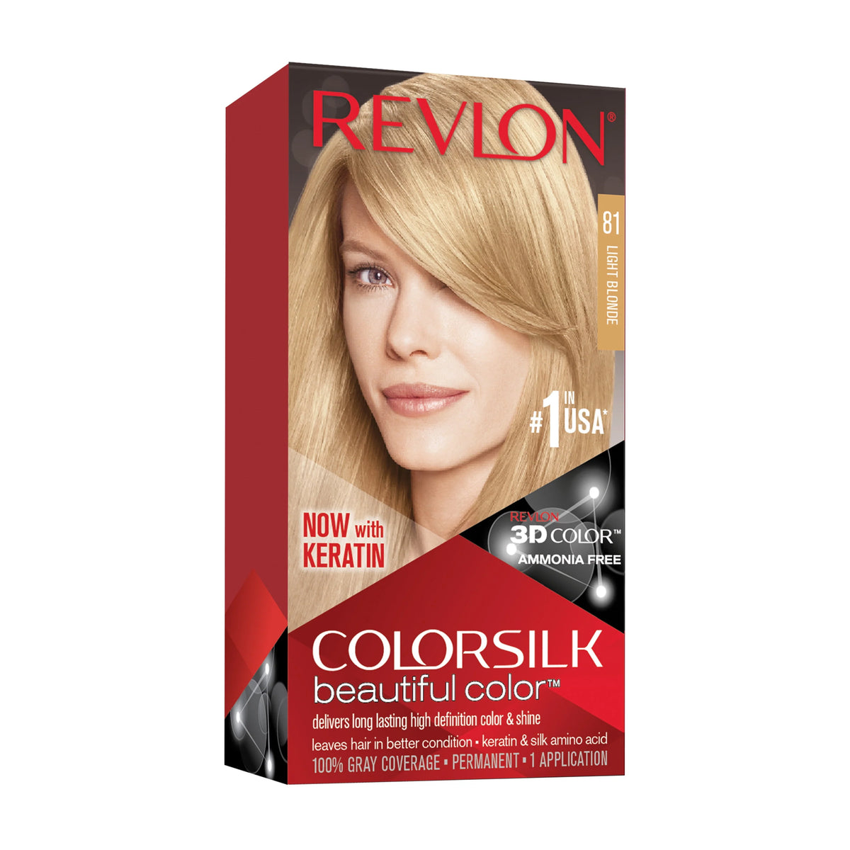 Permanent Hair Color 81 Light Blonde N6548