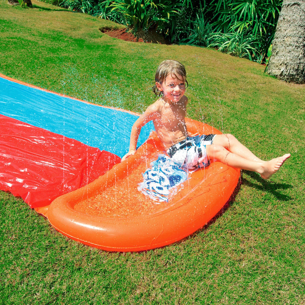 18' Double Lane Water Slide X420