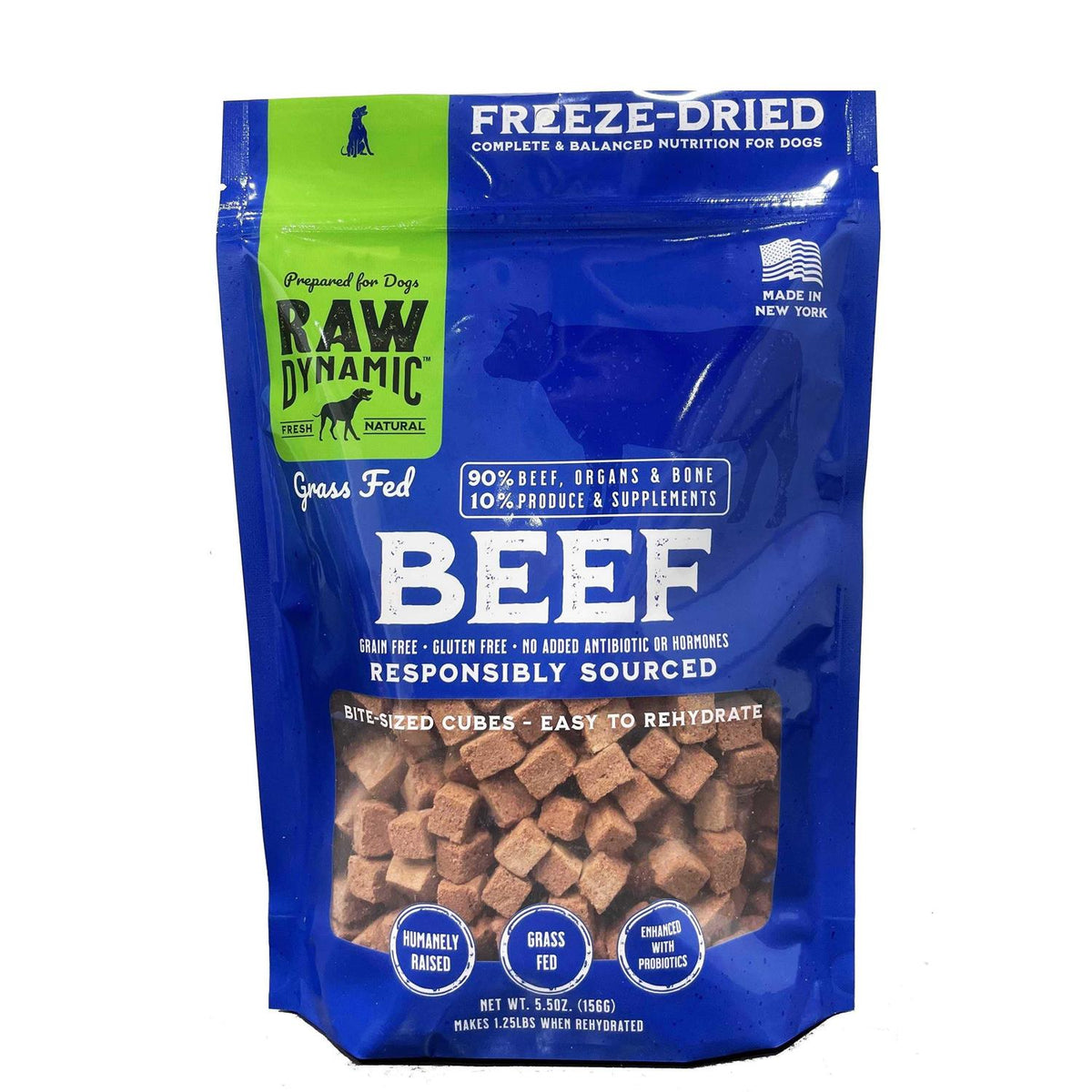 Freeze-Dried Grass-Fed Beef Dog Food M803