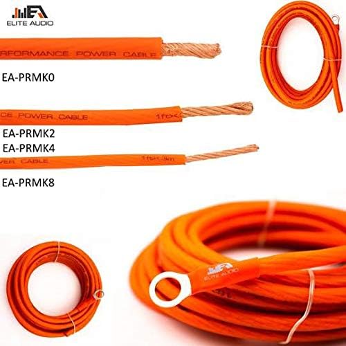 0 Gauge CCA Amp Kit with 20 feet 0 AWG + 2-Channel RCA Interconnects E725