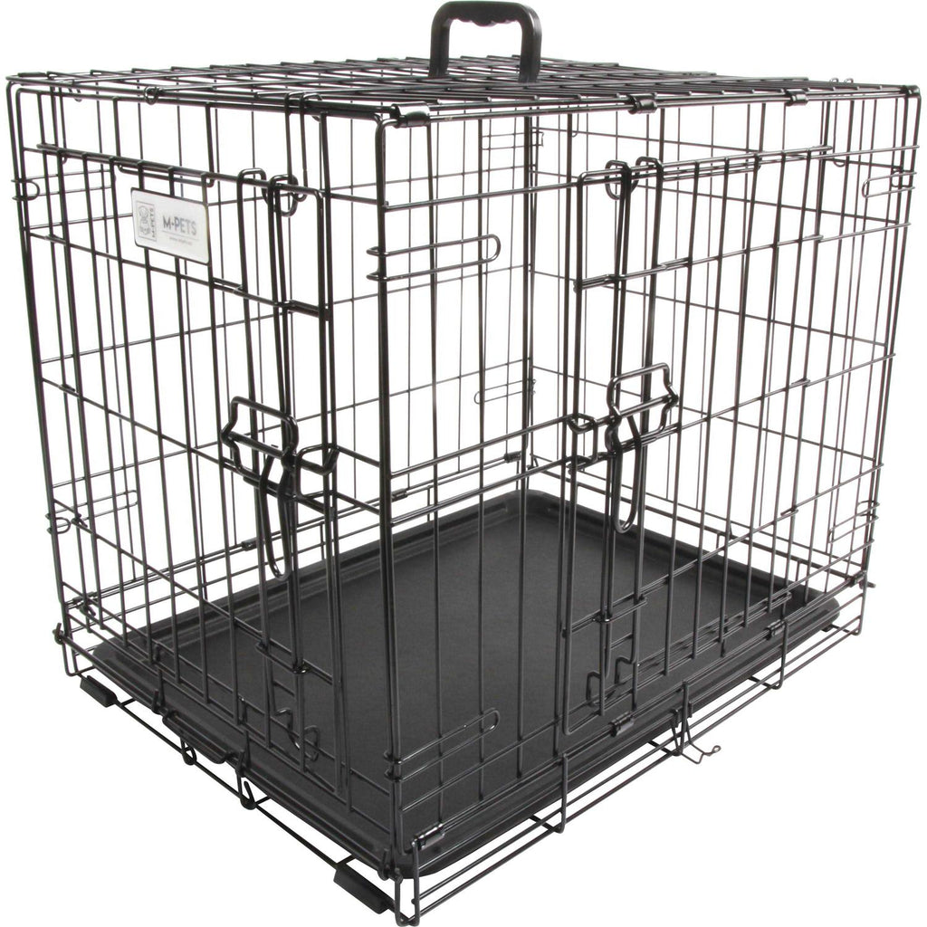 2-Door Folding Dog Crate R1110