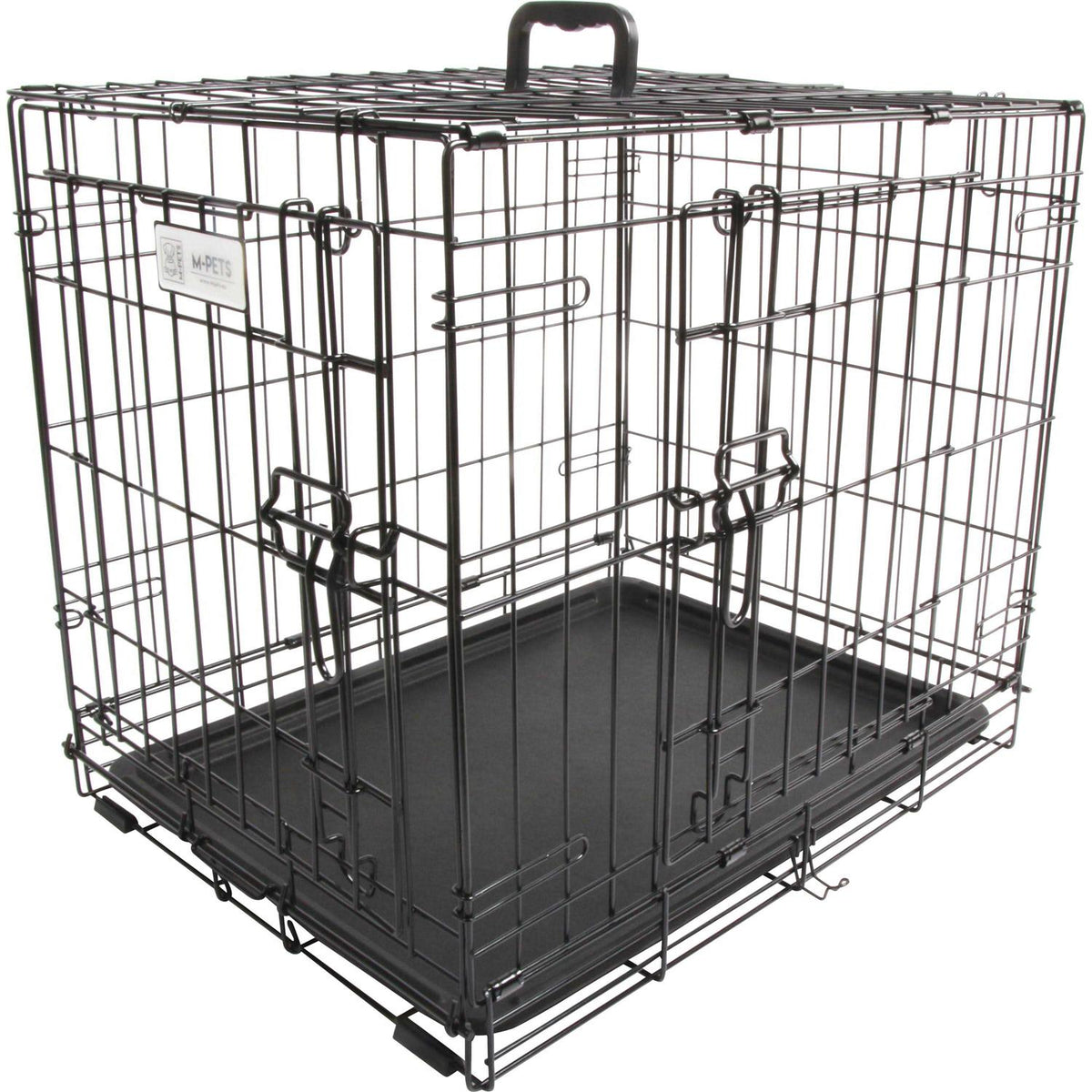 2-Door Folding Dog Crate R1110