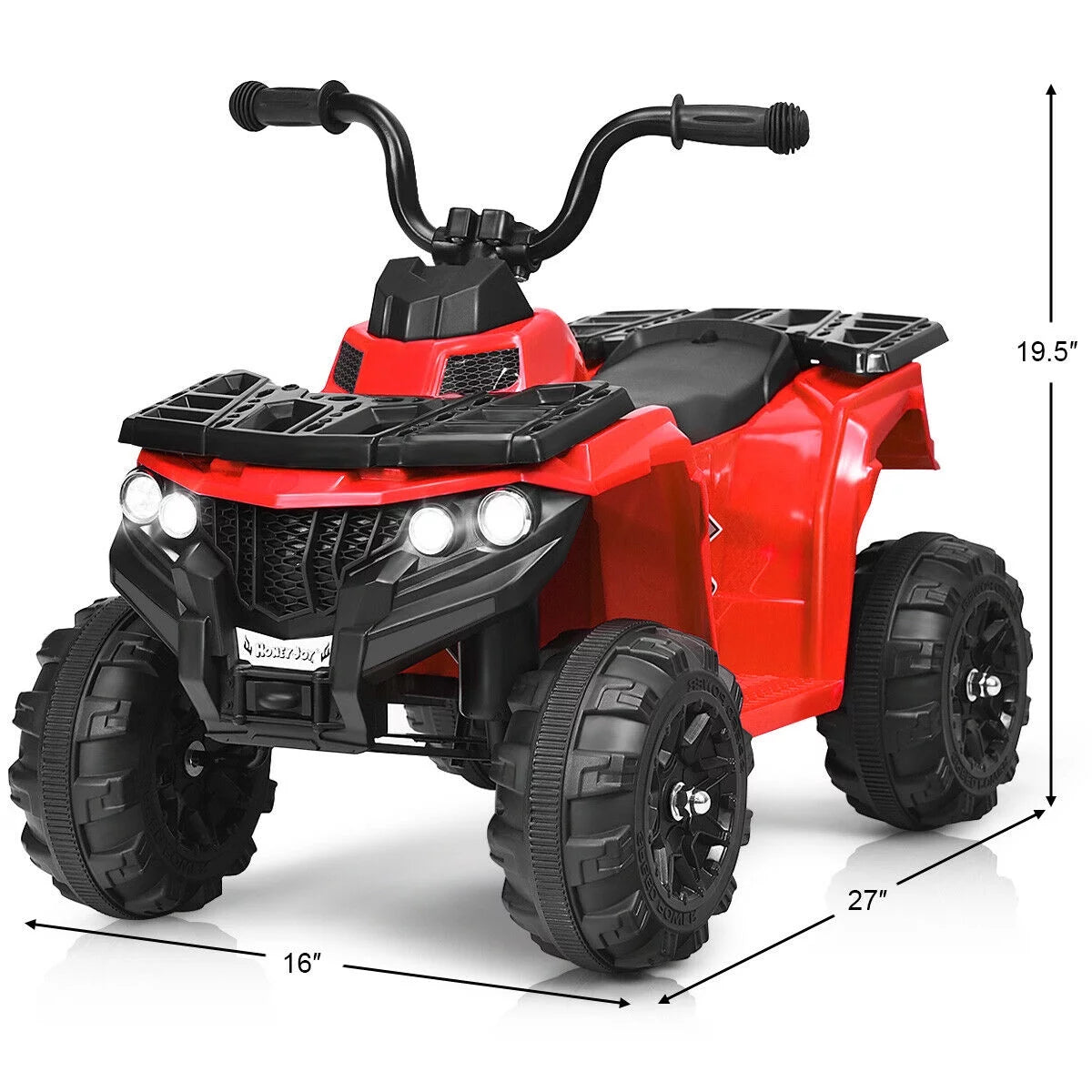 6V Battery Powered Kids Ride On ATV 4-Wheeler Quad H5371