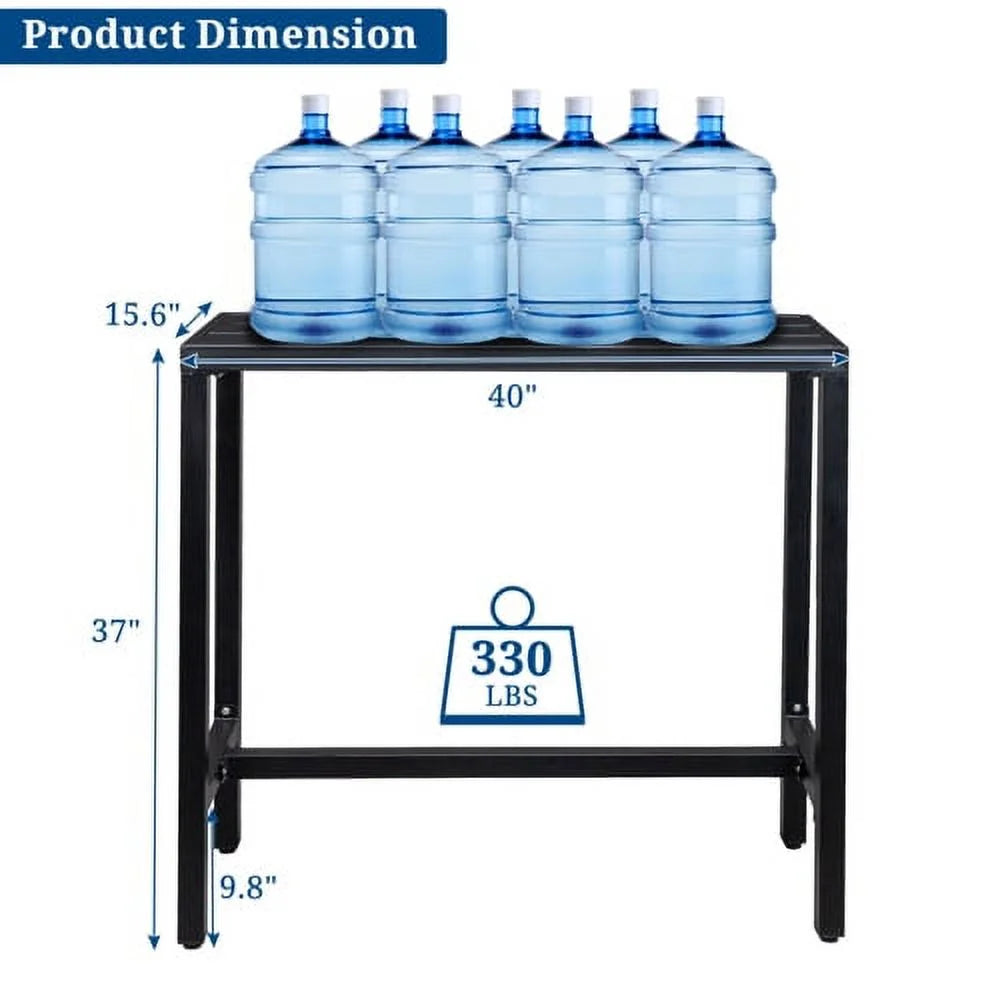 Black Iron Adjustable Bar Table F936