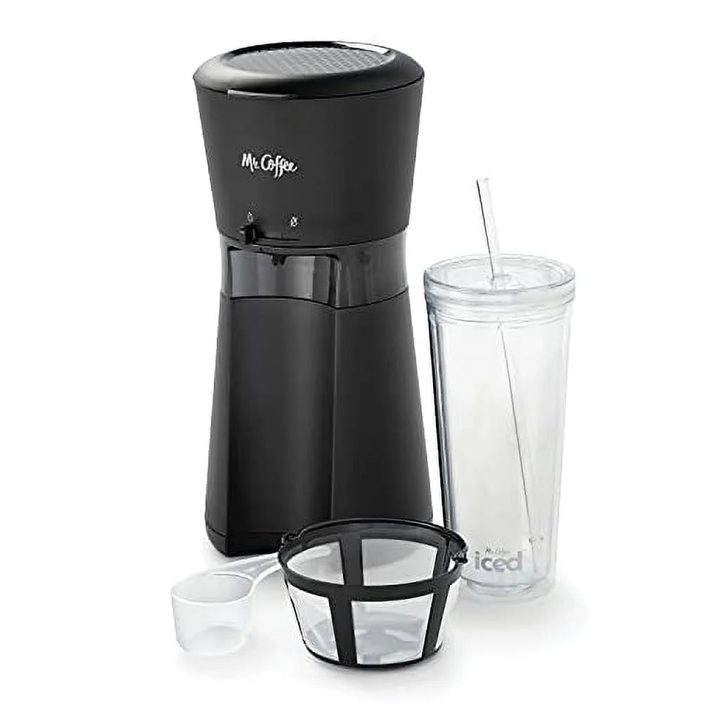 Iced Coffee Maker with Reusable Tumbler and Filter T40506